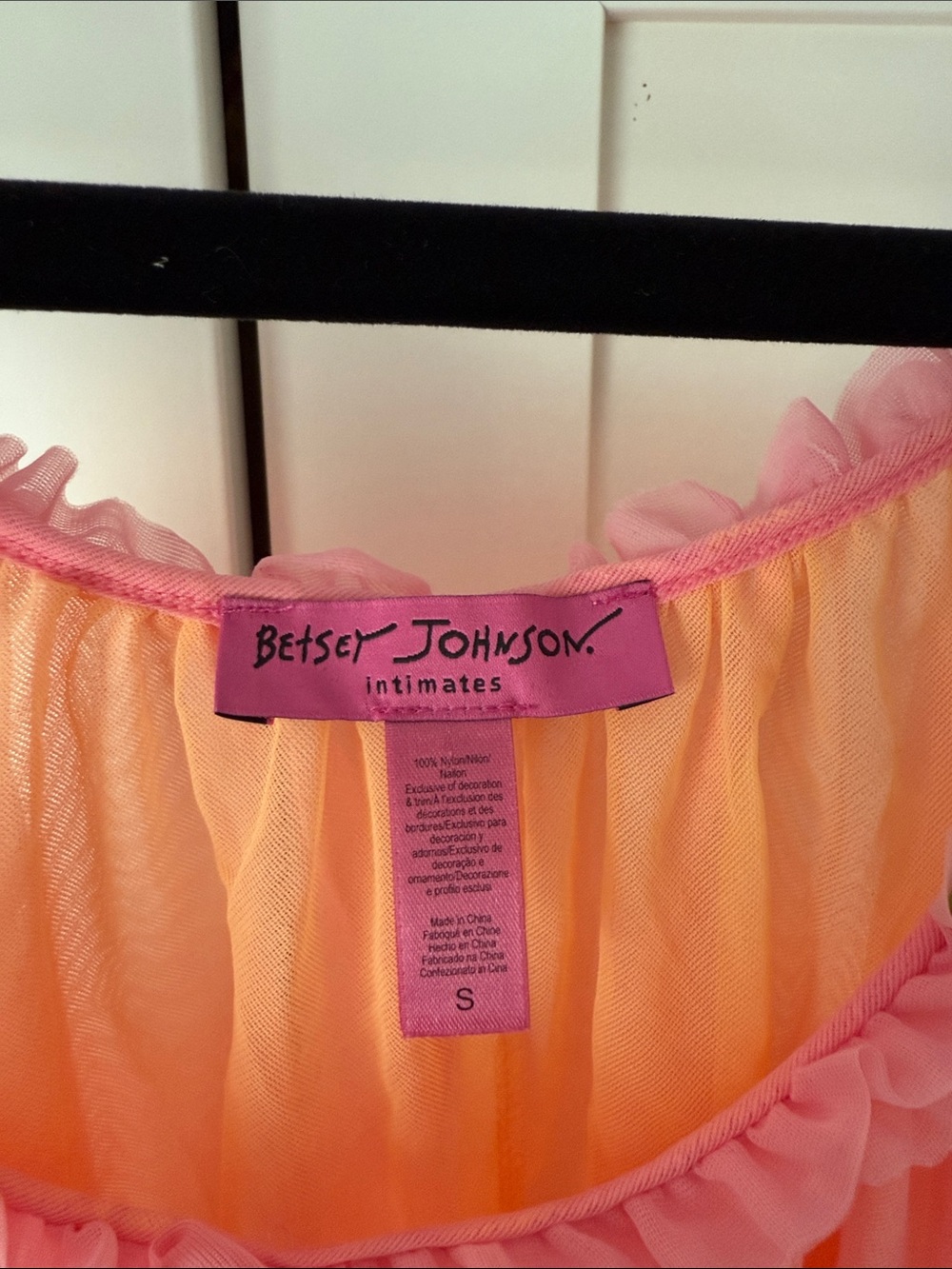 Vintage Betsey Johnson babydoll nightgown - Picture 2 of 5